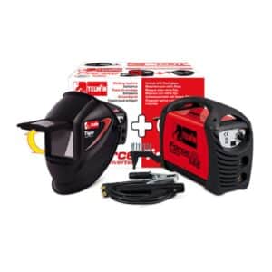 Saldatrici Telwiin inverter "force 165" + maschera tribe con accessori