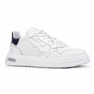 Scarpa U-Power Dragos in morbida pelle bianca OB SR