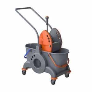 Secchio mocio doppia vasca 50 lt