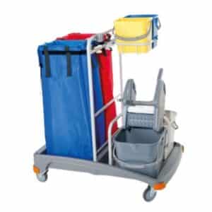 Carrello Jupiter doppiavasca con doppio portasacco