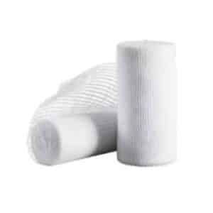 Benda di garza orlata 100% cotone idrofilo altezza cm 5 x 5 m