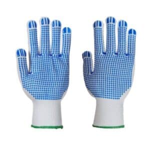 Guanto nylon puntinato PVC