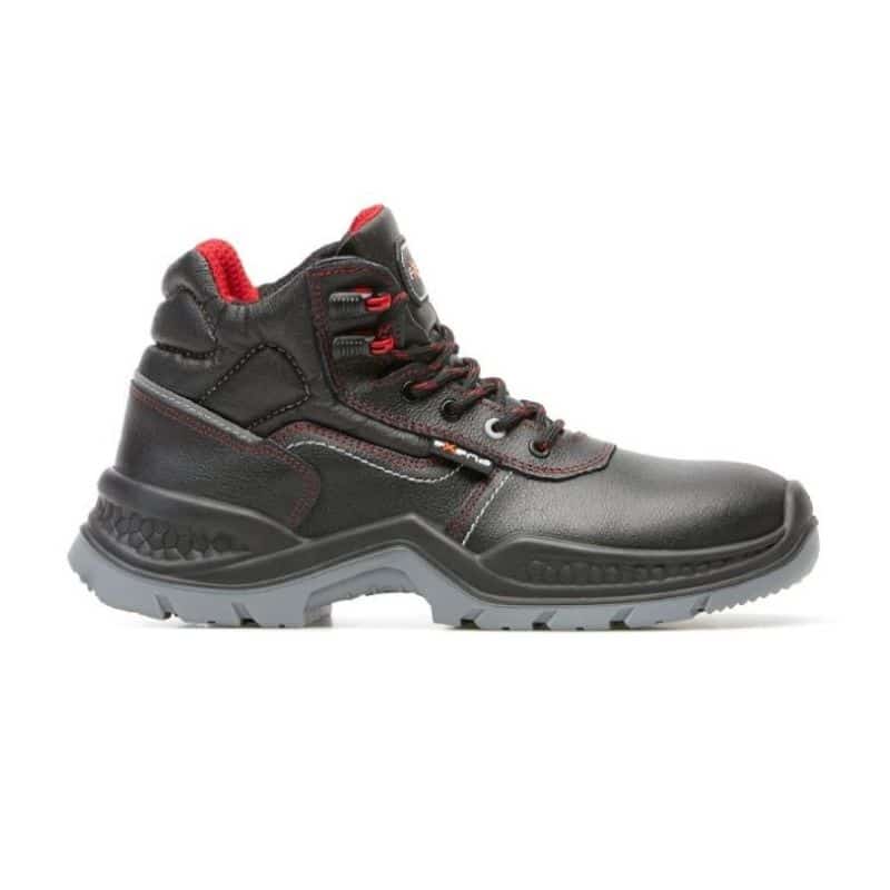 Scarpa alta Sardegna in pelle , idropellente-traspirante , sfilamento rapido, suola bidensità S3 SRC metal free
