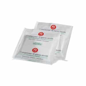 Garze sterili cm 10x10 blister conf.100 buste da 25pz (2.500 garze)