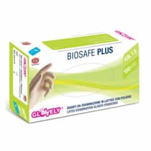 Guanto monouso in lattice c/p Feel mm 0,10  box 100 pz