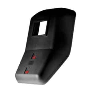 Maschera per saldare normale senza filtri e lastrine con portavetro 75x98 mm