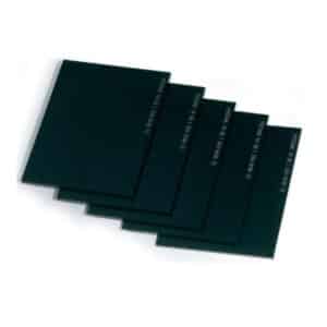 Vetri per maschera di colore verde 98x75 mm assorbimento della luce din11