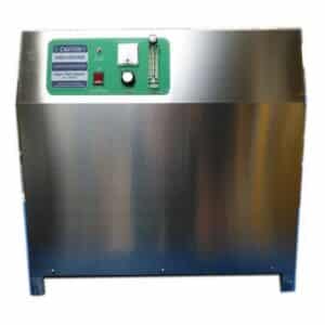 Generatore di ozono per uso industriale con produzione di ozono sotto fonte di ossigeno generato da un psa. Utilizzato per zootecnica, settore alimentare, industriale e farmaceutica. Produzione di ozono 10 gr effettivi