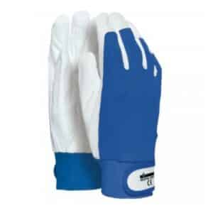 Guanto Golf pelle fiore ovino, dorso cotone