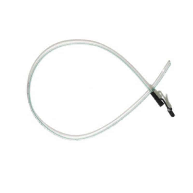 Sondino naso gastrico per alimentazione in PVC ch/fr con adattatore Luer e sigillatura PLOG
