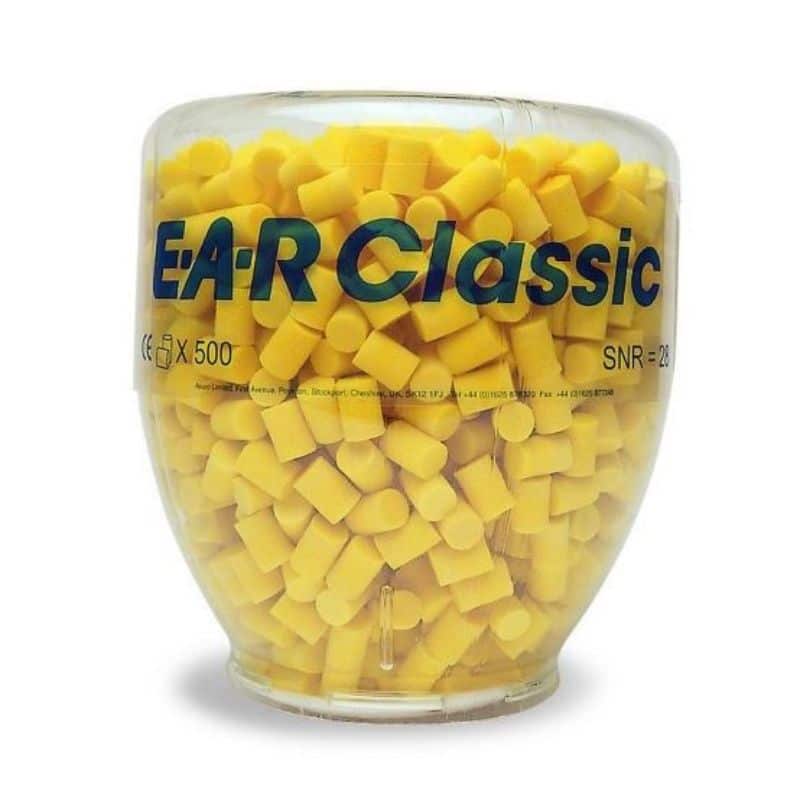 Ricarica inserti auricolari 3M Ear Classic per distributore 500 paia